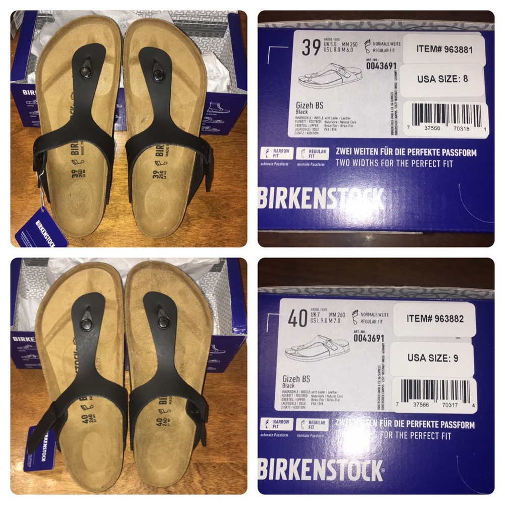 LAST ONE!!! Birkenstock Gizeh Birko-Flor Sandal - Picture 5 of 8